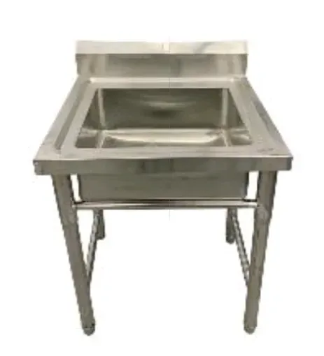 Стальной раковина на подставке для коммерческого использования