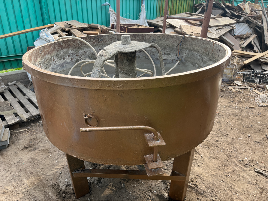 Конструкция для микширования материалов в строительстве