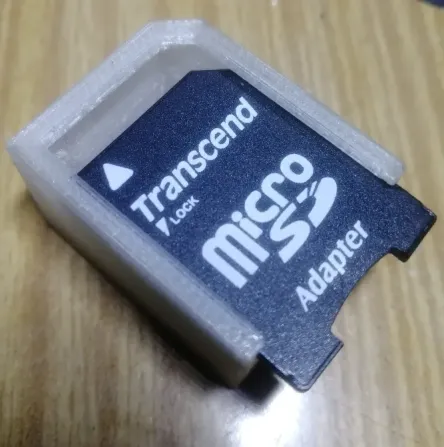 Адаптер microSD Transcend с защитой от записи
