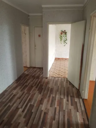 коридор с новым полом