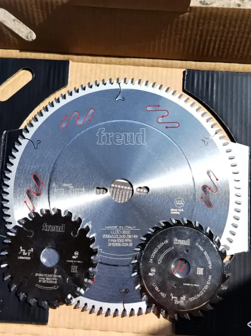 Дисковые пилы Freud, упаковка с деталями