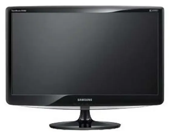 Монитор Samsung с черной рамкой, модель без видимого изображения, современный дизайн