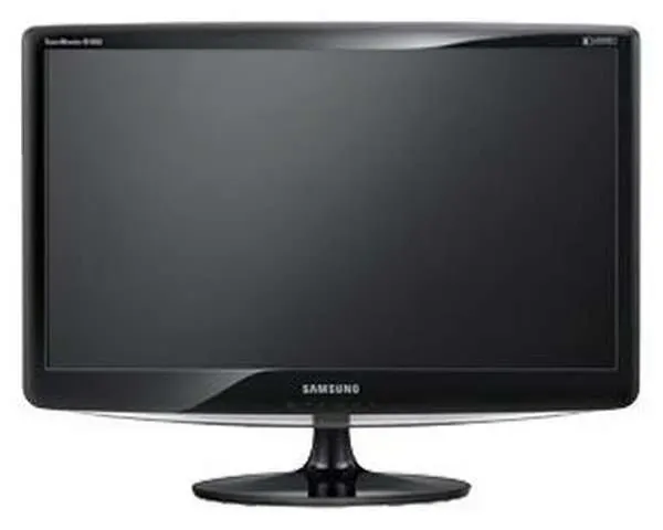 Монитор Samsung с черной рамкой, модель без видимого изображения, современный дизайн