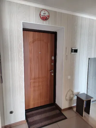 входные двери с деревянной отделкой
