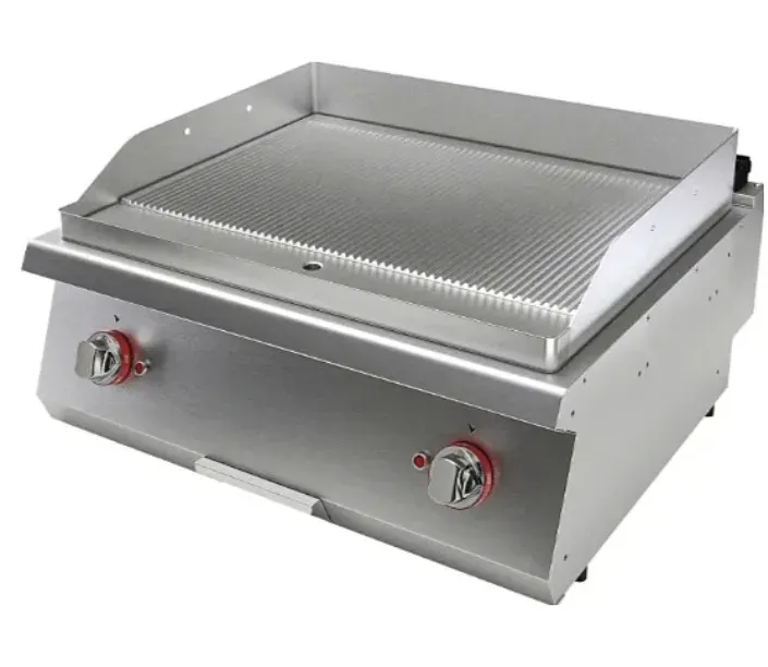 Электрическая гриль-решетка с алюминиевым корпусом и двумя регуляторами температуры