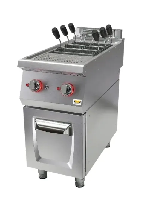 Фритюрница с несколькими корзинами и регулируемыми ручками, из нержавеющей стали, предназначенная для приготовления жареных блюд, с двумя регуляторами температуры и низким расположением для удобства использования