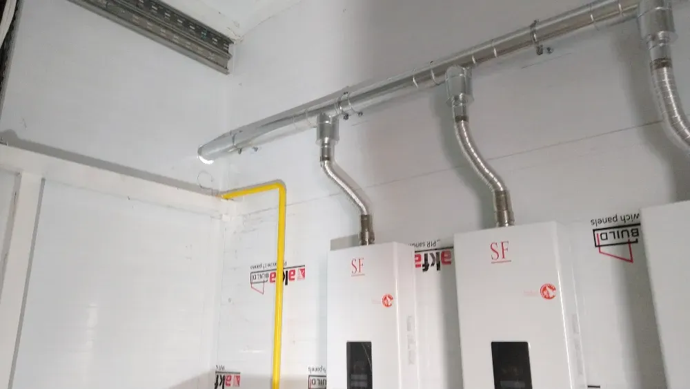 Бояу жобасындағы сорғыш жүйесі мен котелдер