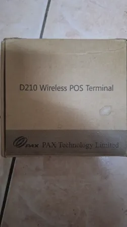 Коробка от беспроводного POS-терминала D210 от PAX Technology Limited