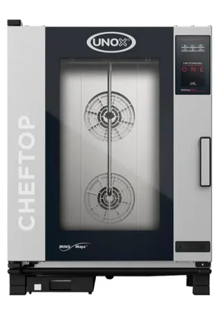 Коммерческая печь UNOX Cheftop с двойными вентиляторами и цифровым управлением для профессиональной кухни