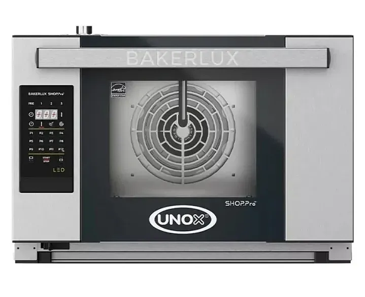 Профессиональная печь UNOX BAKERLUX SHOP.Pro для выпечки с цифровым управлением и LED-экраном