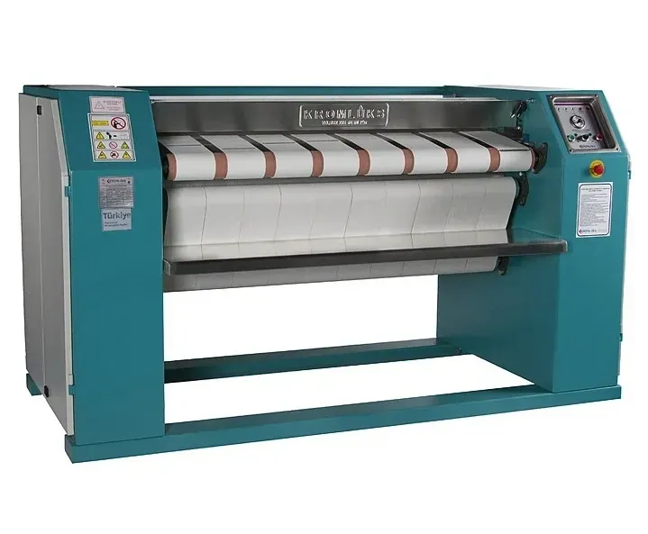 Машина для печати на текстиле с белой рабочей поверхностью и teal окраской корпуса