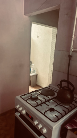 Асүйдегі асхана аймағы, плита және дәлізге перспектива