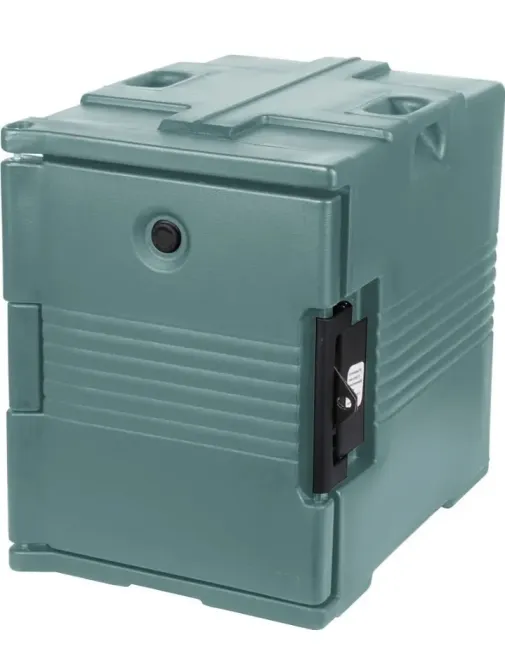 Отсек для хранения с замком, зеленый пластиковый ящик с ручкой и вентиляционными отверстиями