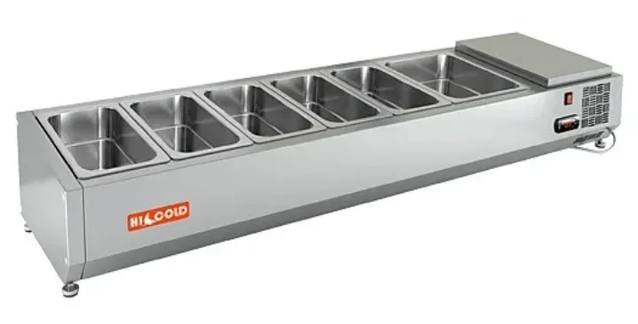 Машина для хранения ингредиентов с несколькими контейнерами из нержавеющей стали