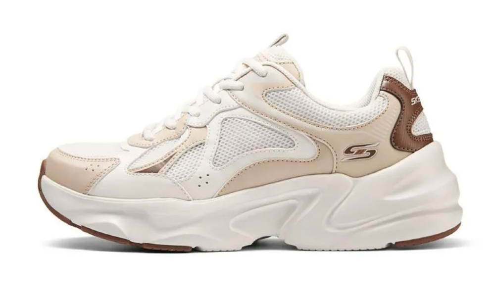 Кроссовки Skechers бүйірінен ерекше дизайнымен