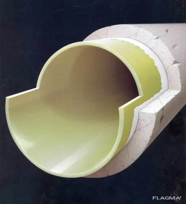 Сечение трубы с описанием внутренней поверхности и технологии производства