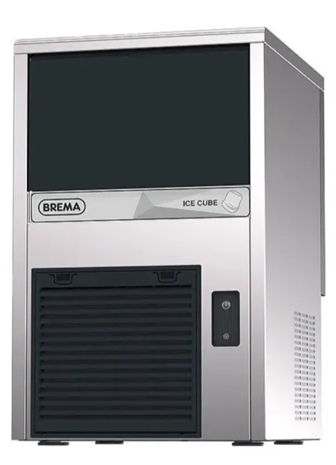 Кубик ice машины Brema, предназначенная для производства льда, с современным дизайном и металлическим корпусом