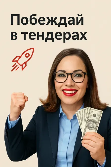 Тендерлерде жеңіске жетіңіз, күлімсіреп және қолыңызда ақшаңызбен!