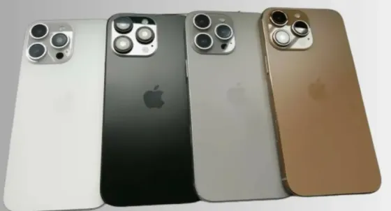 Модели смартфонов Apple в различных цветах