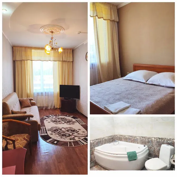 Ванна мен телевизорымен жабдықталған нөмір