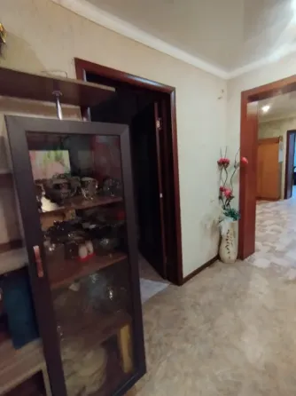 Потолок с люстрой и обстановка в комнате с диваном и растениями