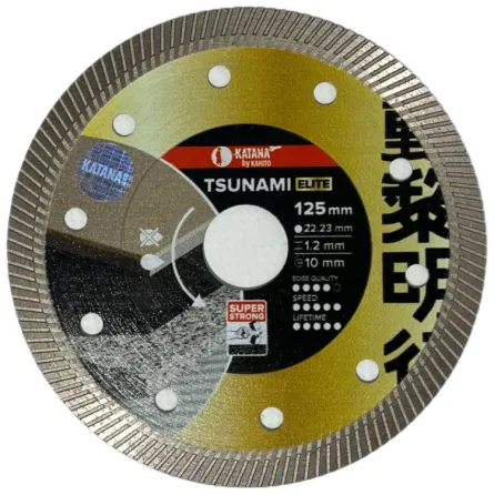 Диск отрезной KATANA TSUNAMI ELITE 125 мм