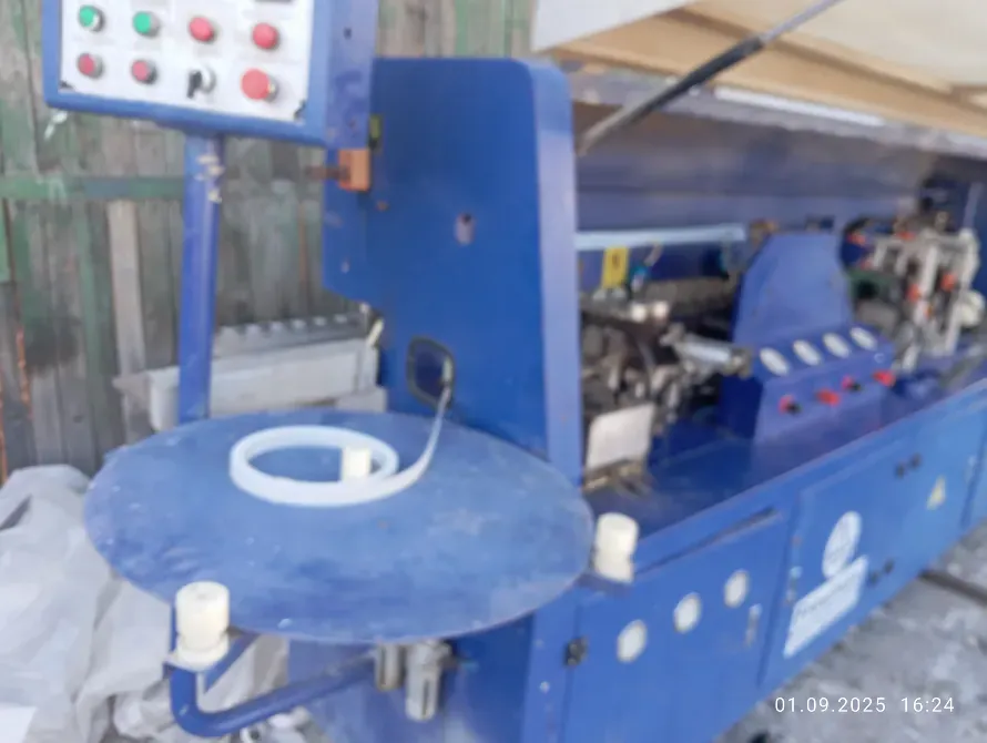 Вид на механизм и управление упаковочной машины M/350