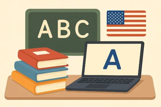 Компьютер с буквой 