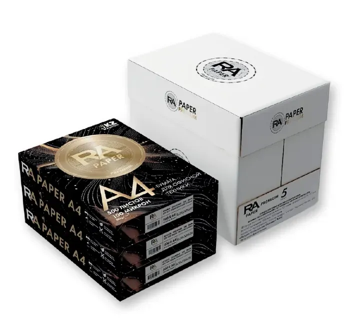 Бумага RA A4 500 листов, упаковка; бумага RA A4 500 листов, для офисной техники