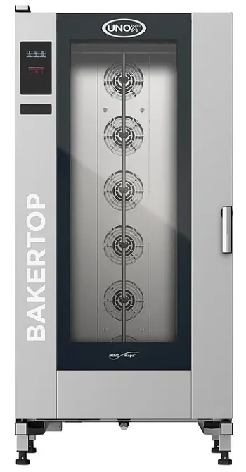 Духовка UNOX BAKERTOP с семью вентилятором, стильный вид