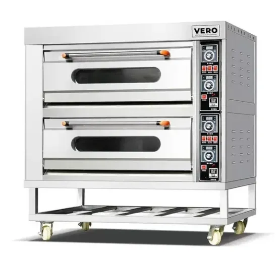 Двухкамерная печь VERO с металлическим корпусом и управлением