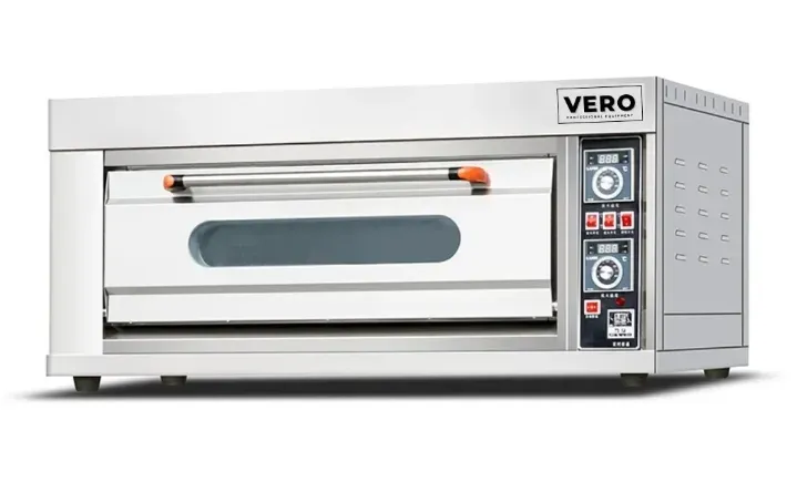 Печь VERO для выпечки с цифровым управлением и окнами для наблюдения за процессом