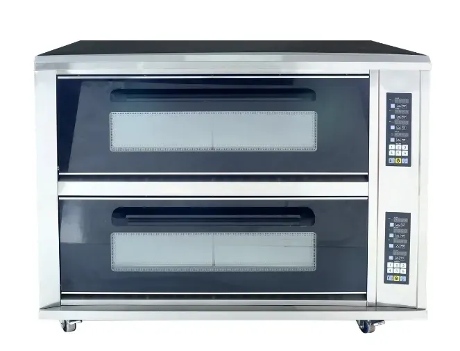 Двухярусная электрическая печь для выпечки