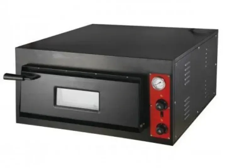 Электрическая пекарская печь с термометром и ручкой для открытия