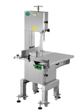 Станок для резки мяса из нержавеющей стали с подвижным лезвием и рабочей поверхностью