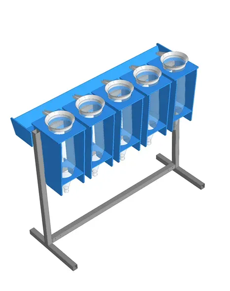 Контейнер для фильтрации или распределения веществ