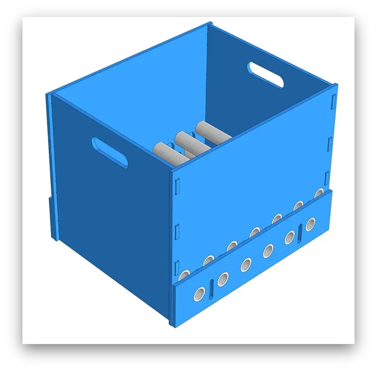Картонка для хранения или сортировки предметов