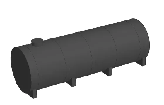 Синяя прямоугольная конструкция с отверстиями сверху