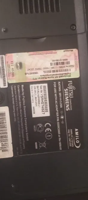 Ноутбук Fujitsu AMILO L1310G Алматы қаласы - сурет 1