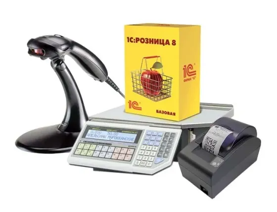 Касса жабдықтары және 1С:Розница 8 бағдарламасы арқылы сауданы автоматтандыру