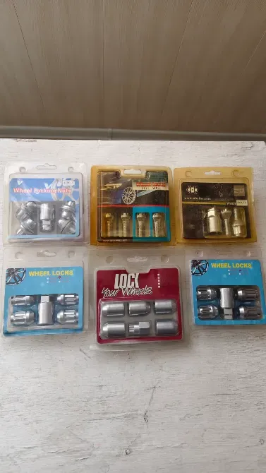 Наборы замков для колес и крепежа