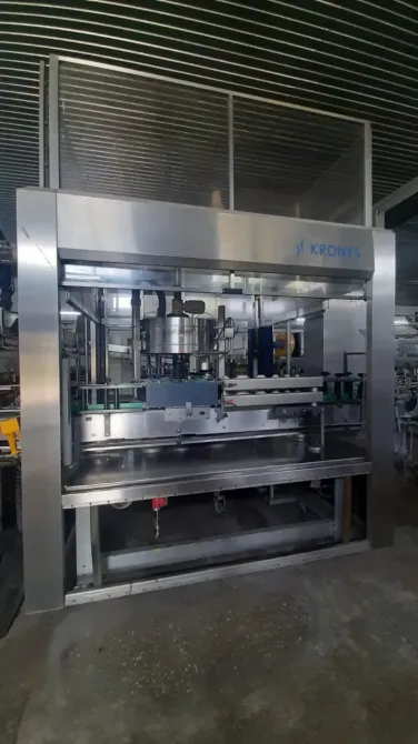 Оборудование KRONES на высокотехнологичной линии розлива
