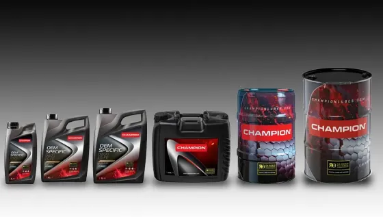 Масло Champion OEM Specific 0W-20 и 5W-30 в упаковках