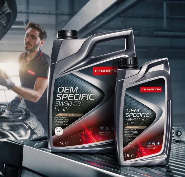 Автокөлікті қызмет көрсету кезінде пайдаланылатын Champion майы