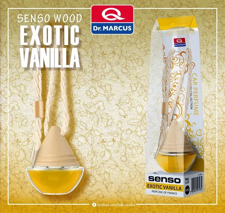 Ароматизатор Senso Wood Exotic Vanilla от Dr. Marcus в оригинальной упаковке