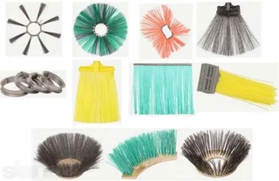 Разнообразные щетки и их компоненты для уборки