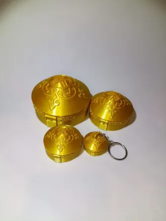 Модели 3D-печати в форме традиционных крыш с замысловатыми узорами