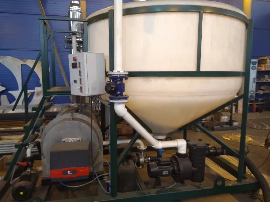 Өнеркәсіптік қажеттер үшін резервуар мен сорғылармен жабдықтау