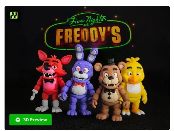 Фигурки персонажей игры 