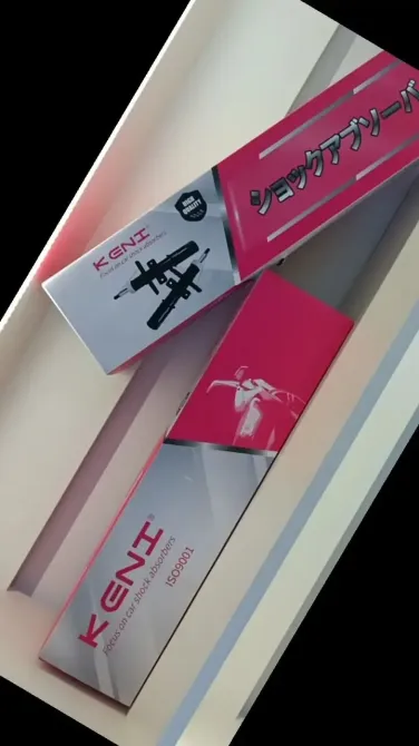 Коробки с амортизаторами KENI, расположенные в горизонтальном положении